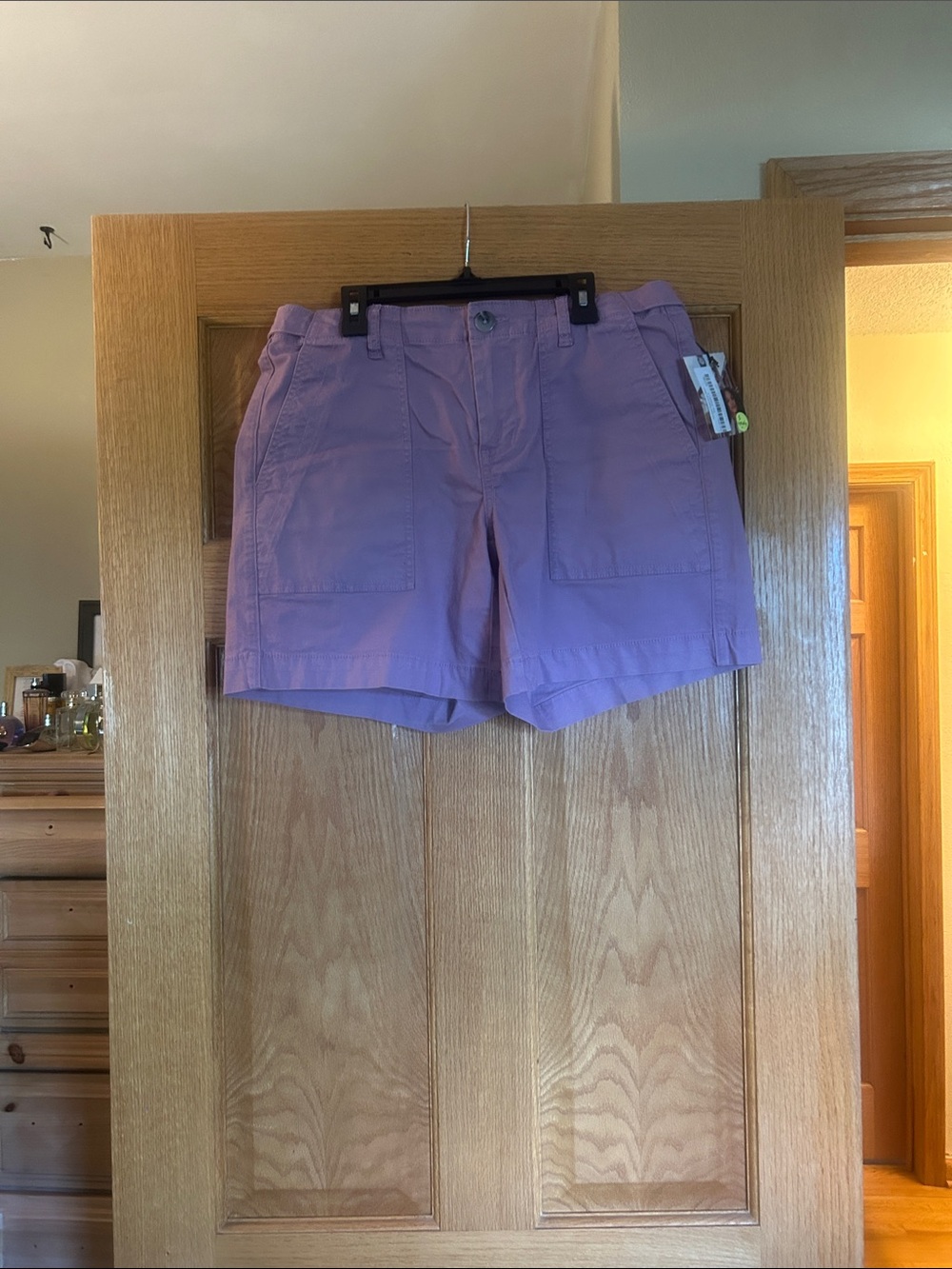 CAbi Lilac Utility Shorts